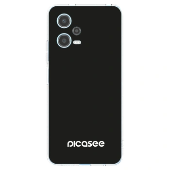 Picasee silikonowe przeźroczyste etui na Xiaomi Redmi Note 12 5G - Picasee