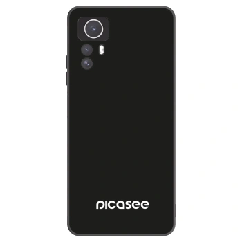 Picasee silikonowe czarne etui na Xiaomi Redmi Note 12S - Picasee