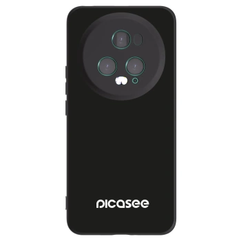 Picasee silikonowe czarne etui na Honor Magic5 Pro - Picasee