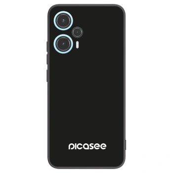 Picasee silikonowe czarne etui na Xiaomi Poco F5 - Picasee