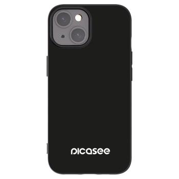 Picasee silikonowe czarne etui na Apple iPhone 15 - Picasee