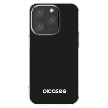 Picasee silikonowe przeźroczyste etui na Apple iPhone 15 Pro - Picasee