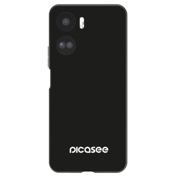 Picasee silikonowe czarne etui na Honor 90 Lite 5G - Picasee