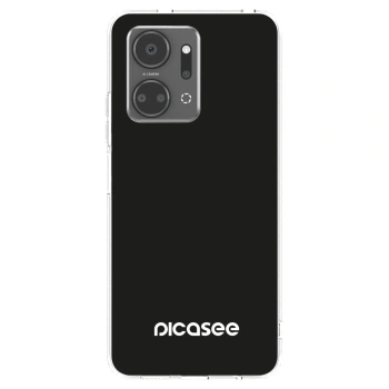 Picasee silikonowe przeźroczyste etui na Honor X7a - Picasee
