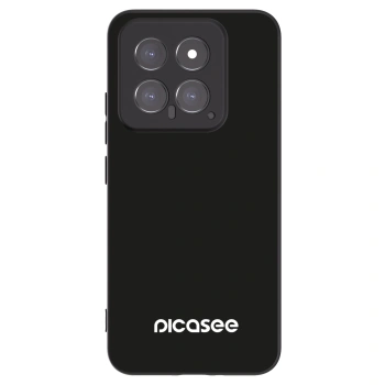 Picasee silikonowe czarne etui na Xiaomi 14 - Picasee