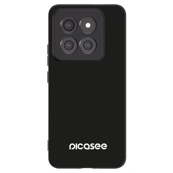 Picasee silikonowe czarne etui na Xiaomi 14 Pro - Picasee