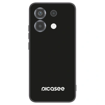 Picasee silikonowe czarne etui na Xiaomi Poco X6 - Picasee