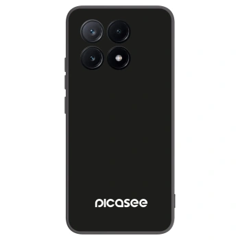 Picasee silikonowe czarne etui na Xiaomi Poco X6 Pro - Picasee