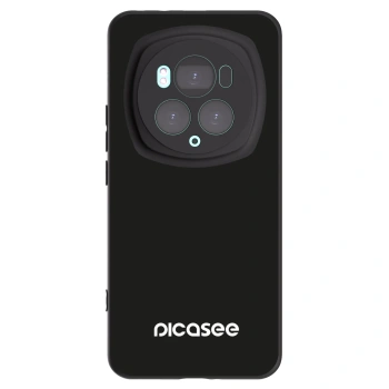 Picasee silikonowe czarne etui na Honor Magic6 Pro - Picasee