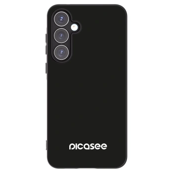 Picasee silikonowe czarne etui na Samsung Galaxy A55 5G A556B - Picasee