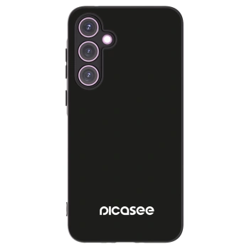 Picasee silikonowe czarne etui na Samsung Galaxy A35 5G A356B - Picasee