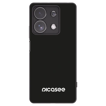 Picasee silikonowe czarne etui na Xiaomi Redmi Note 13 Pro 4G - Picasee