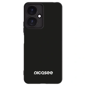 Picasee silikonowe czarne etui na Xiaomi Redmi 13C 5G - Picasee