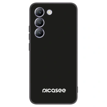 Picasee silikonowe czarne etui na Vivo V40 SE 5G - Picasee