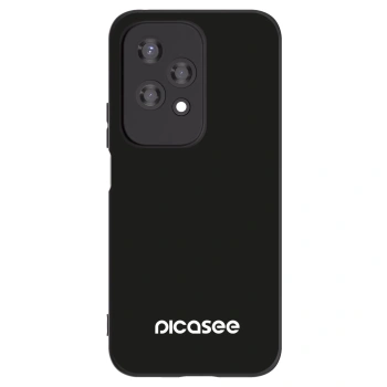 Picasee silikonowe czarne etui na Honor 200 Lite - Picasee