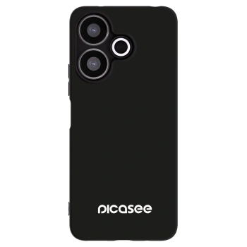 Picasee silikonowe czarne etui na Xiaomi Redmi 13 4G - Picasee