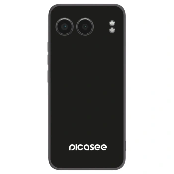 Picasee silikonowe czarne etui na OnePlus Nord 4 - Picasee