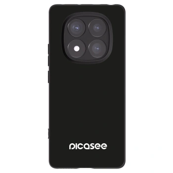 Picasee silikonowe czarne etui na Xiaomi Redmi Note 14 Pro+ 5G - Picasee