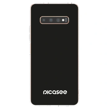 Picasee silikonowe przeźroczyste etui na Samsung Galaxy S10 Plus G975 - Picasee
