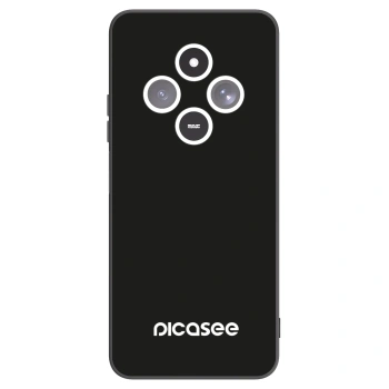 Picasee silikonowe czarne etui na Xiaomi Redmi 14C - Picasee