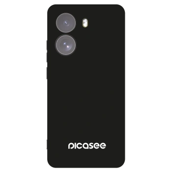 Picasee silikonowe czarne etui na Xiaomi Poco X7 - Picasee