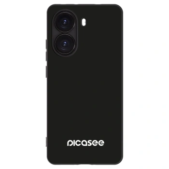 Picasee silikonowe czarne etui na Xiaomi Poco X7 Pro 5G - Picasee