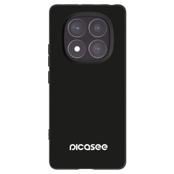 Picasee silikonowe czarne etui na Xiaomi Redmi Note 14 Pro 4G - Picasee