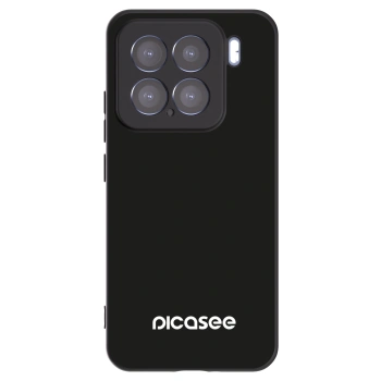 Picasee silikonowe czarne etui na Xiaomi 15 - Picasee