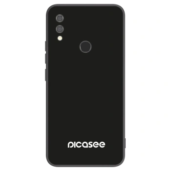 Picasee silikonowe czarne etui na Xiaomi Redmi Note 7 - Picasee