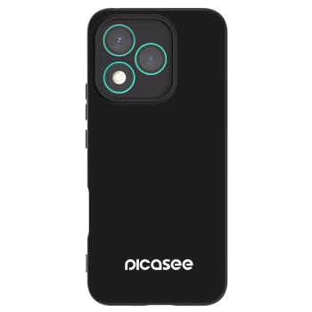 Picasee silikonowe czarne etui na Honor 400 Lite 5G - Picasee