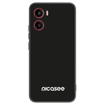 Picasee silikonowe czarne etui na Motorola Moto G05 - Picasee