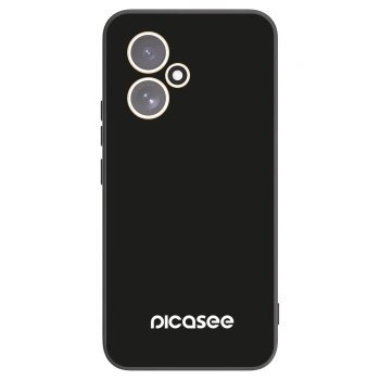 Picasee silikonowe czarne etui na Honor 400 5G - Picasee