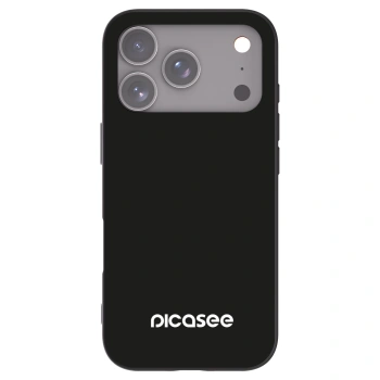 Picasee silikonowe czarne etui na Apple iPhone 17 Pro - Picasee