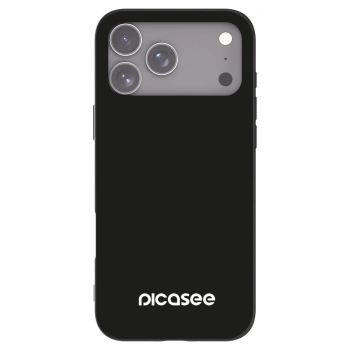 Picasee silikonowe czarne etui na Apple iPhone 17 Pro Max - Picasee