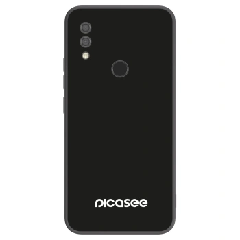 Picasee silikonowe czarne etui na Xiaomi Redmi 7 - Picasee