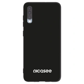 Picasee silikonowe czarne etui na Samsung Galaxy A70 A705F - Picasee