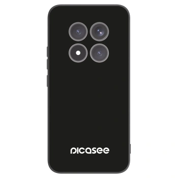 Picasee silikonowe czarne etui na Xiaomi Redmi Note 15 Pro+ - Picasee
