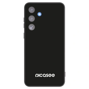 Picasee silikonowe czarne etui na Samsung Galaxy S25 FE 5G - Picasee