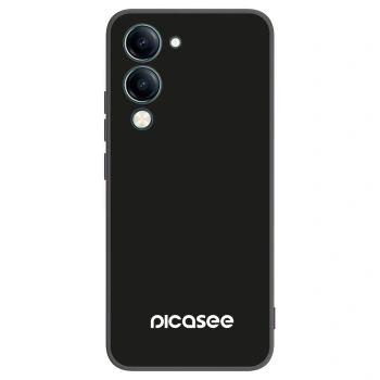 Picasee silikonowe czarne etui na Vivo Y29s 5G - Picasee