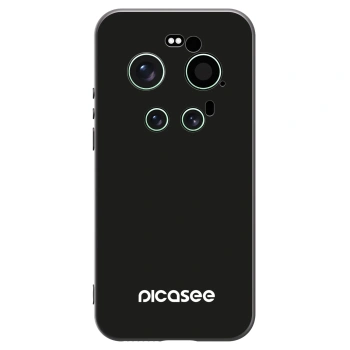 Picasee silikonowe czarne etui na Xiaomi 17 Ultra - Picasee