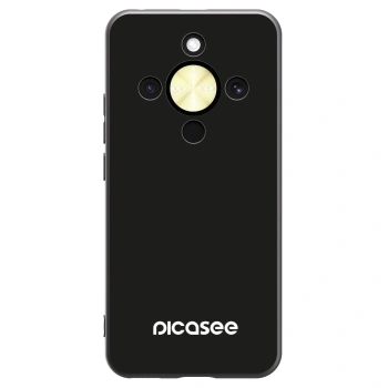 Picasee silikonowe czarne etui na Honor Magic8 Lite 5G - Picasee