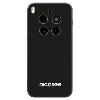 Picasee silikonowe czarne etui na Vivo X300 Pro - Picasee
