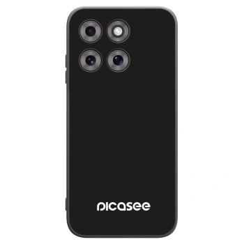 Picasee silikonowe czarne etui na Motorola Moto G77 - Picasee