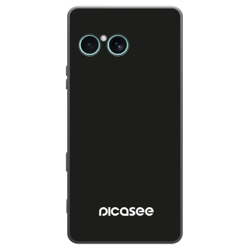 Picasee silikonowe czarne etui na Sony Xperia 10 VII - Picasee