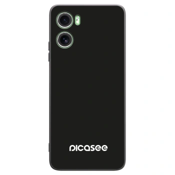 Picasee silikonowe czarne etui na Motorola Moto G06 - Picasee