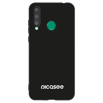 Picasee silikonowe czarne etui na Honor 20 Lite - Picasee