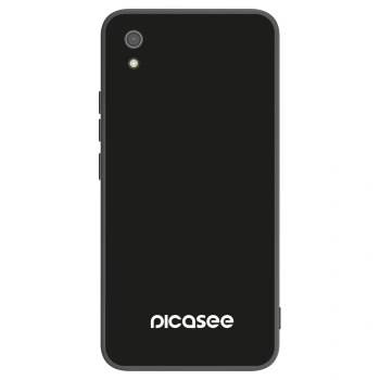 Picasee silikonowe czarne etui na Xiaomi Redmi 7A - Picasee