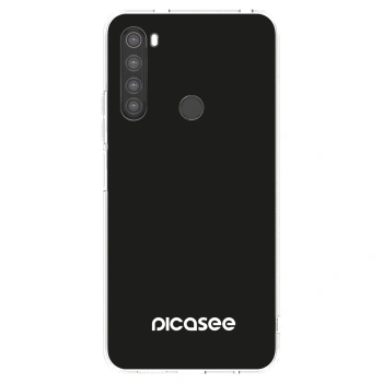 Picasee silikonowe przeźroczyste etui na Xiaomi Redmi Note 8 - Picasee