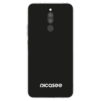 Picasee silikonowe przeźroczyste etui na Xiaomi Redmi 8 - Picasee