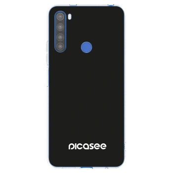 Picasee silikonowe przeźroczyste etui na Xiaomi Redmi Note 8T - Picasee